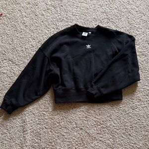 Adidas Black Crewneck Sweatshirt